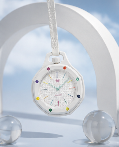 Royal Pop HUIT BLANC Edition – Premium White Luxury Watch