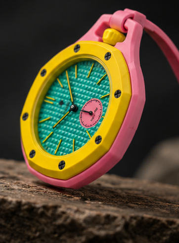 Royal Pop OTG ROZ Edition – Premium Multicolor Luxury Watch