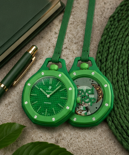 Royal Pop GREEN EIGHT Edition – Premium Green Luxury Watch