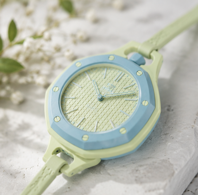 Royal Pop BLAUE ACHT Edition – Premium Pastel Blue Luxury Watch