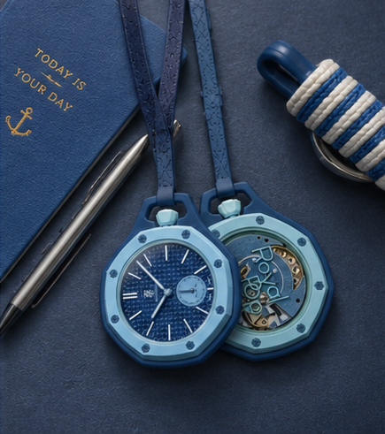 Royal Pop LAN BA Edition – Premium Sky Blue Luxury Watch