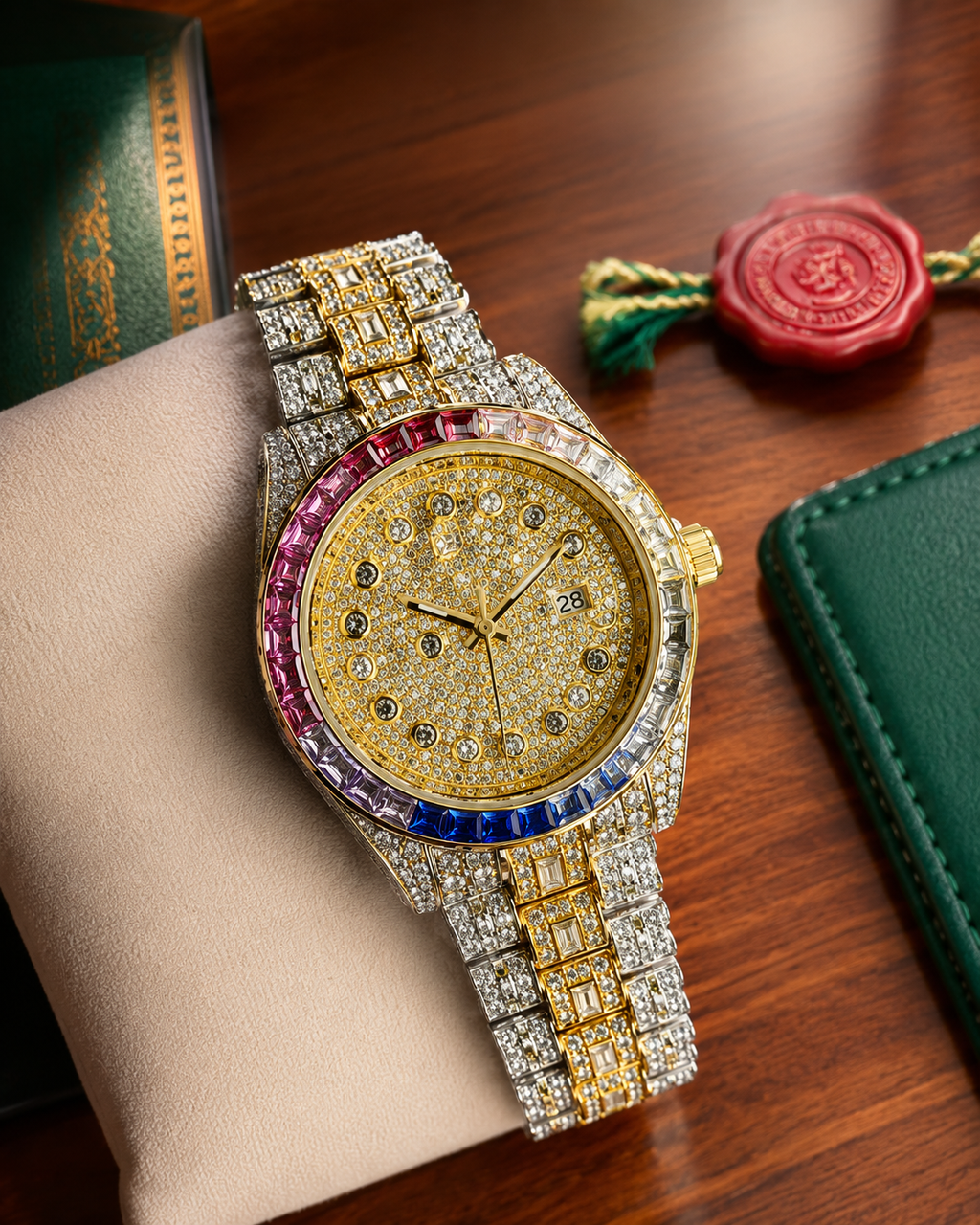 Rolex Oyster Perpetual Rainbow Skeleton