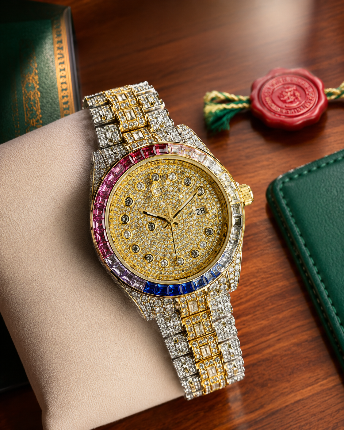 Rolex Oyster Perpetual Rainbow Skeleton