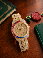 Rolex Oyster Perpetual Rainbow Skeleton