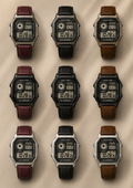 Casio AE-1200WH "World Timer" Leather Modifications