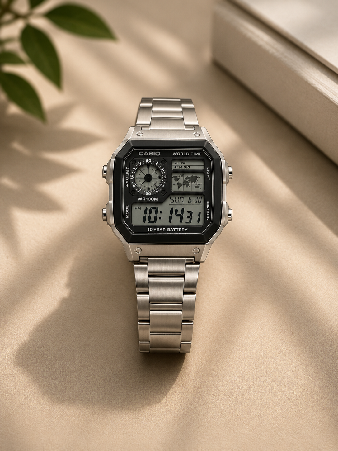 Casio Youth World Time AE-1200WHD-1AV