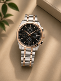 Tissot T-Classic Couturier Chronograph Two-Tone Rose Gold
