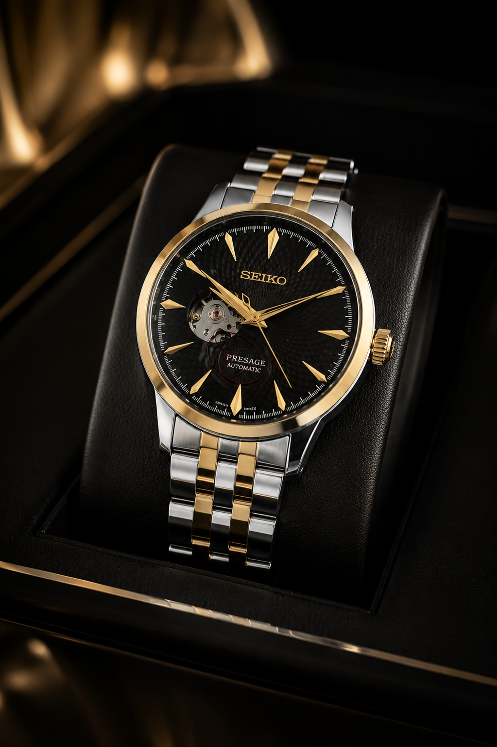 Seiko Presage Open Heart Automatic Men's Watch