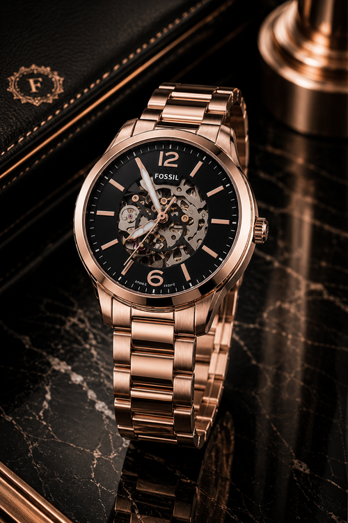 Fossil Grant Skeleton Automatic Men's Watch