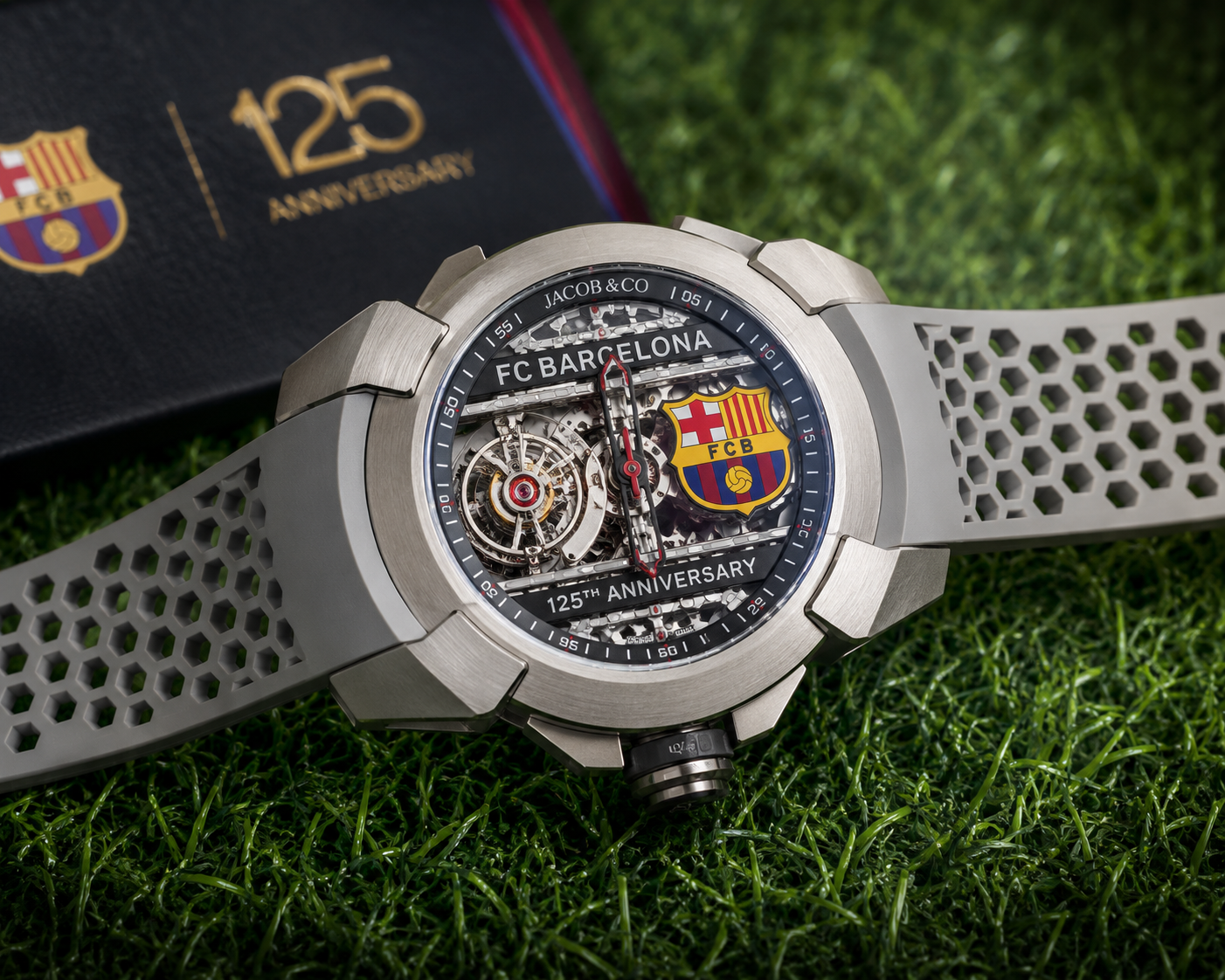 Jacob & Co. Epic X Tourbillon FC Barcelona 125th Anniversary Edition