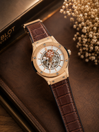 Hublot Classic Fusion Ultra-Thin Skeleton King Gold