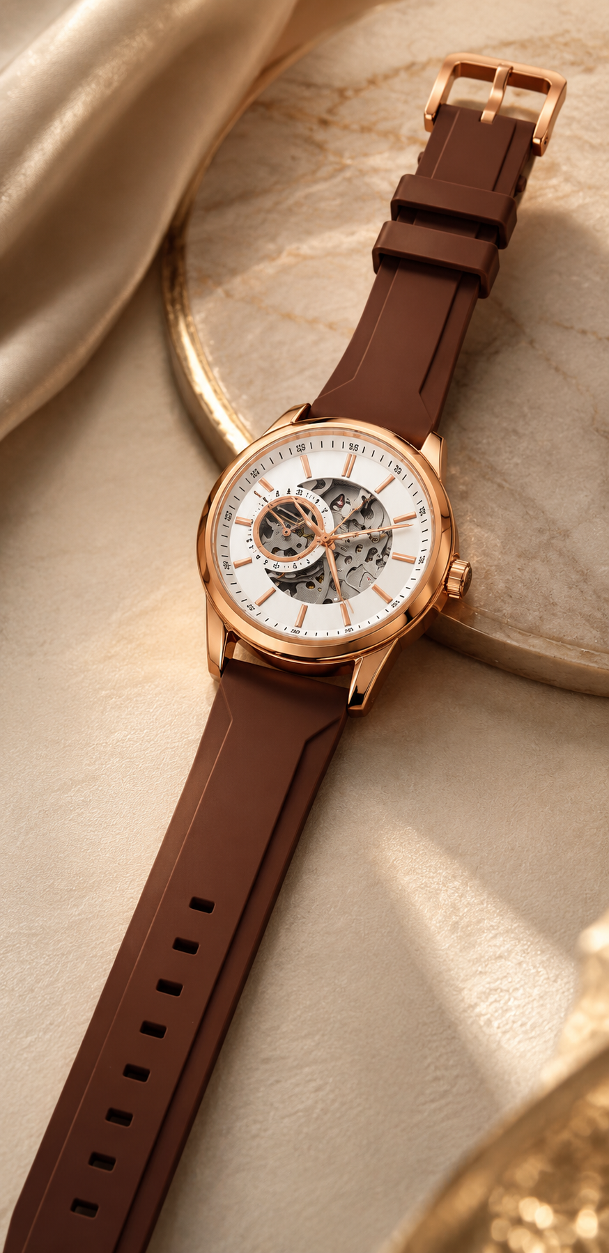 Armani Exchange Automatic Skeleton