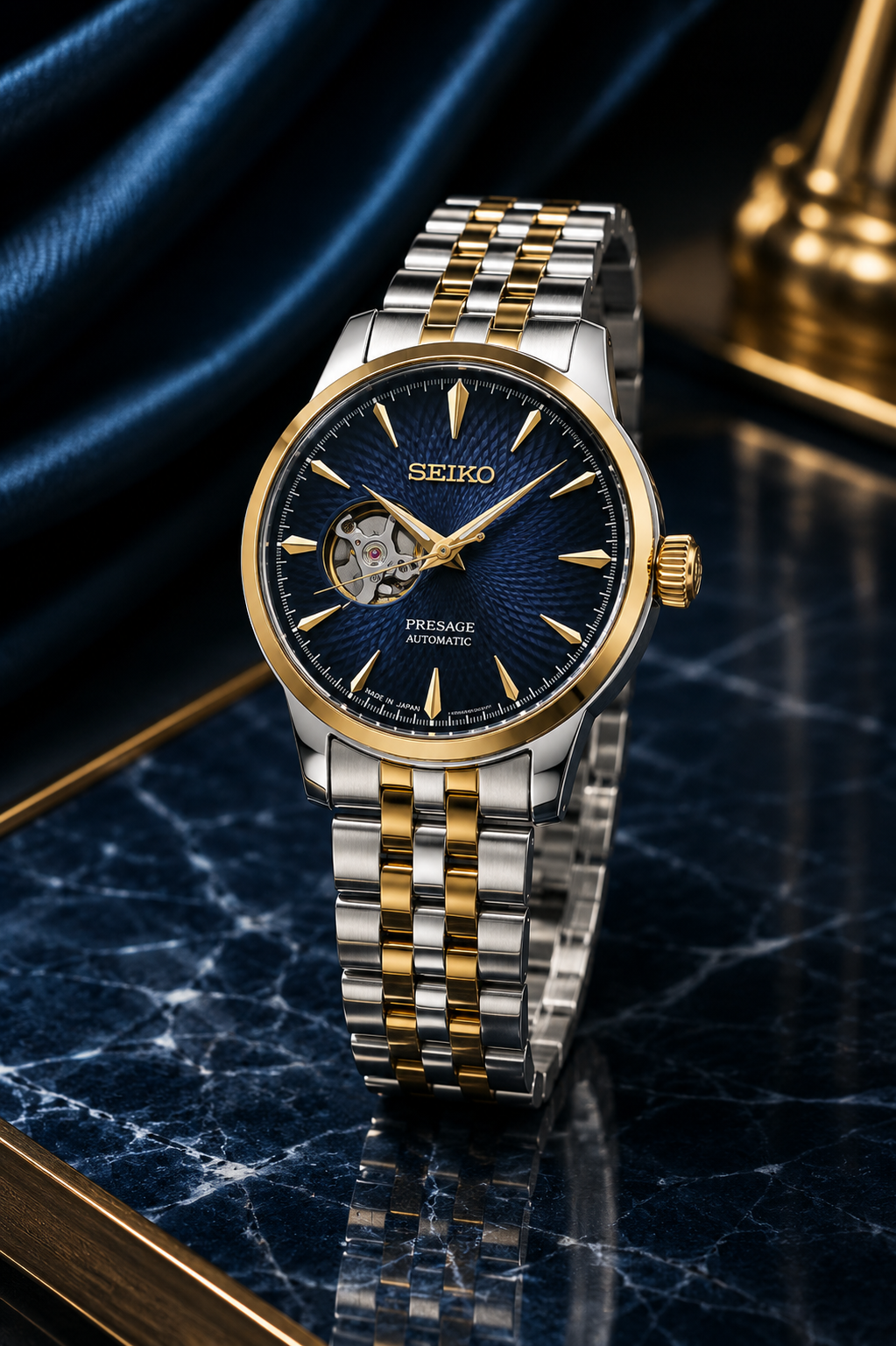 Seiko Presage Open Heart Automatic Men's Watch
