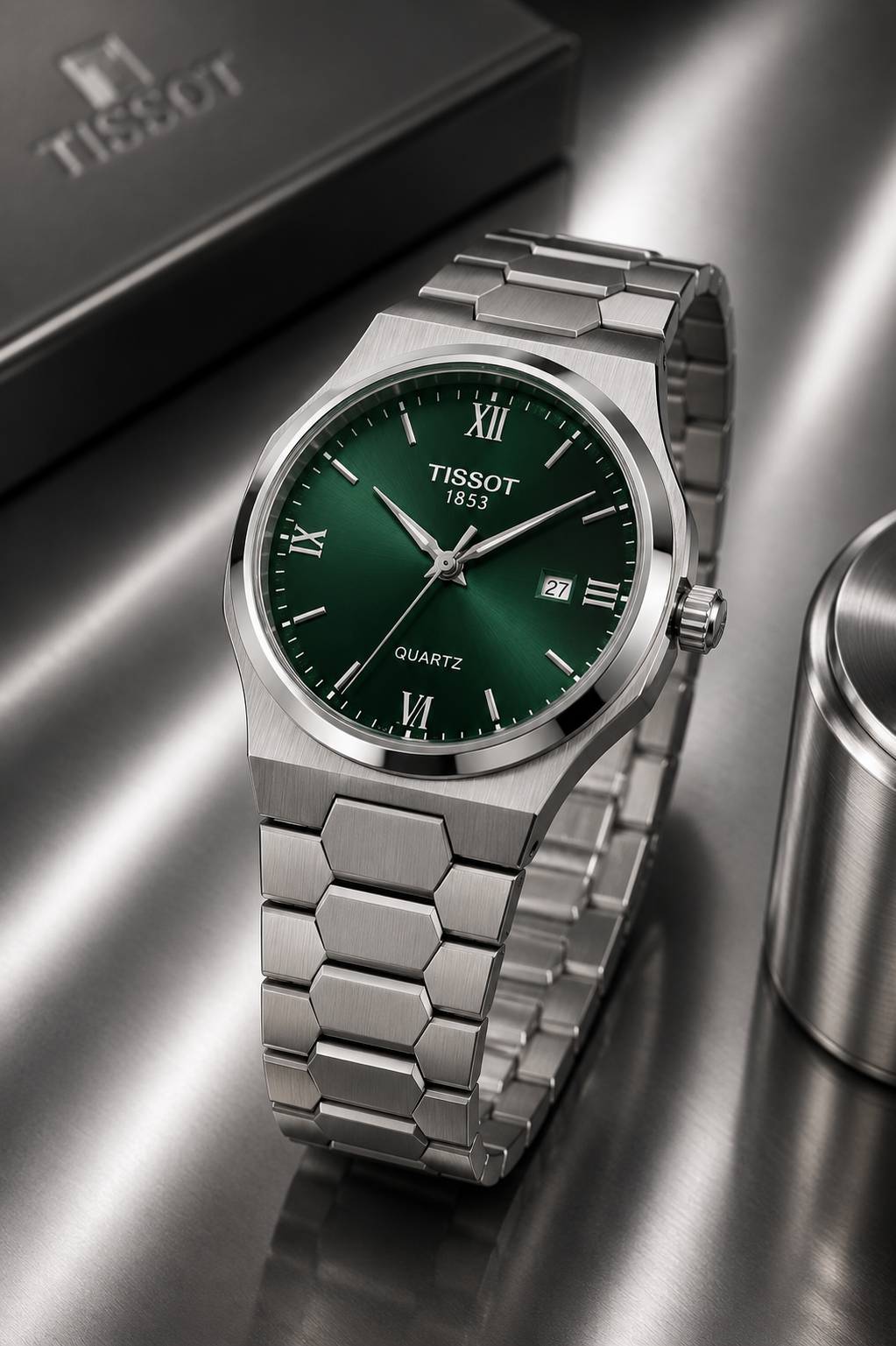 Tissot PRX 1853 Quartz Stainless Steel Men's Watch