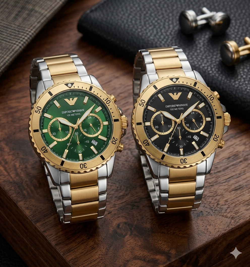 Emporio Armani World Explorer / Diver Chronograph Series