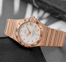 Omega Constellation Co-Axial Chronometer in 18K Sedna Gold